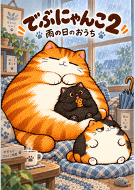 でぶにゃんこ2 雨の日のおうちの商品表紙