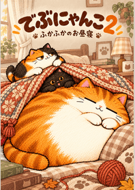 でぶにゃんこ2 ふかふかのお昼寝の商品表紙