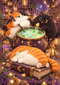 でぶにゃんこ 魔法の調合室の商品表紙